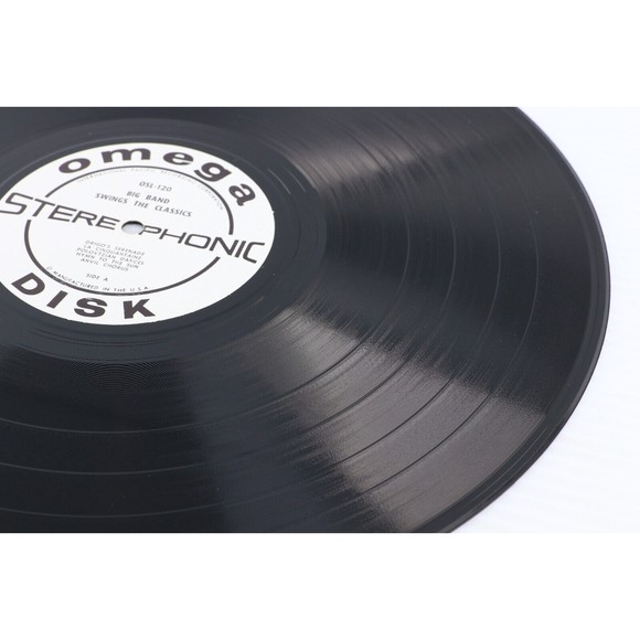 The Bob Freedman Orchestra Big Band Swings The Classics 12" LP Record Omega Disk - Picture 11 of 16